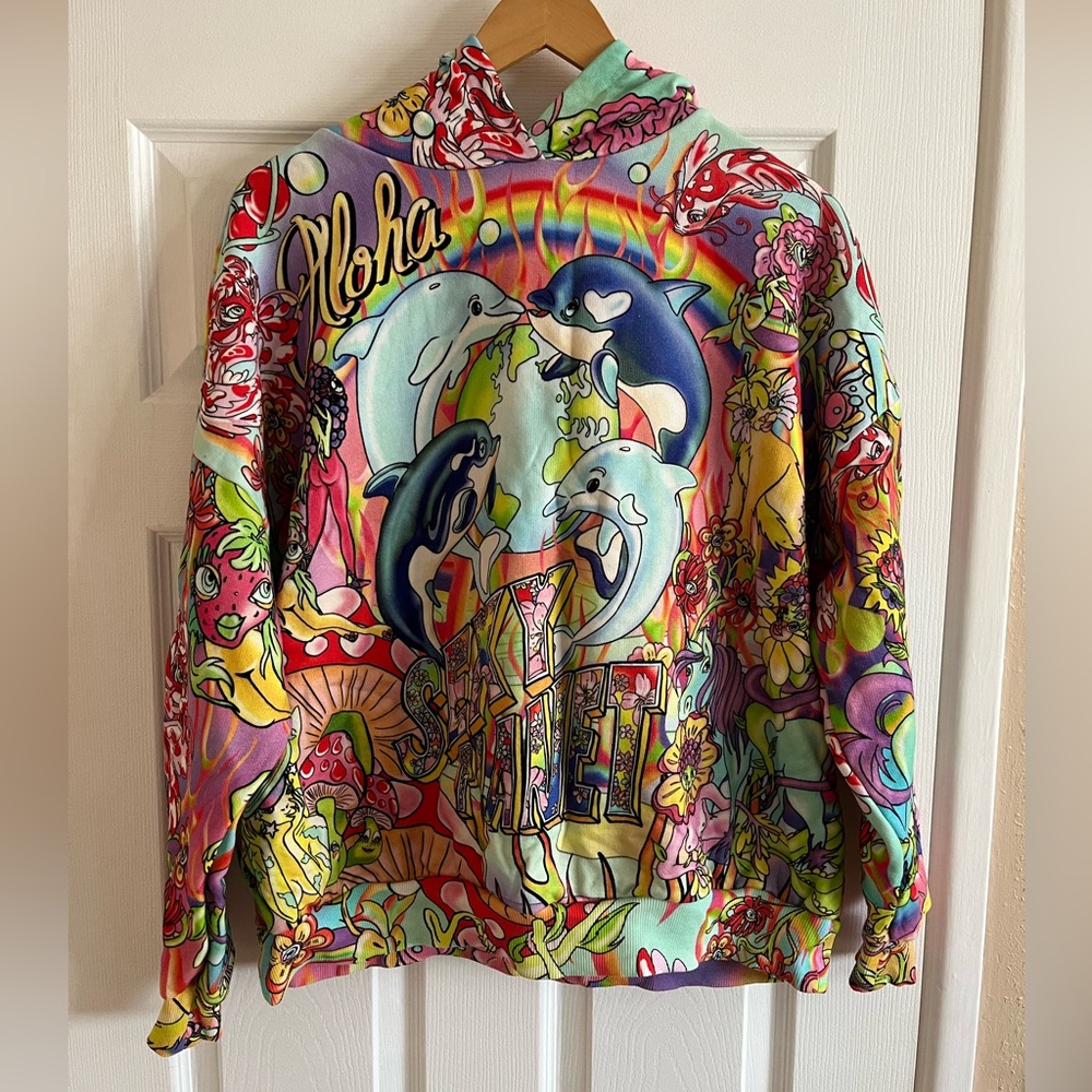 Desigual Maria Escote Y2K colorful hoodie M